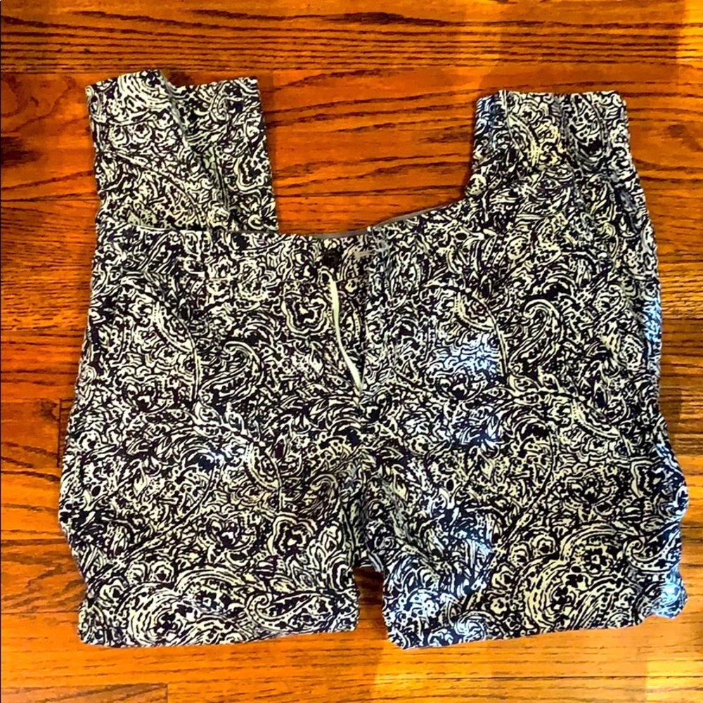 Banana Republic Hampton Fit Cropped Pant, Sz 6
